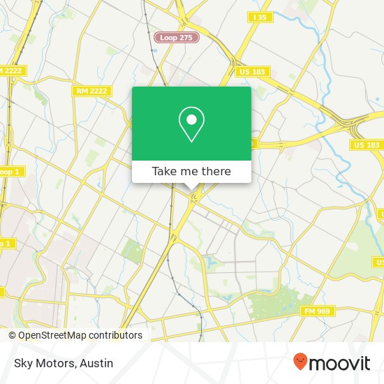 Sky Motors map