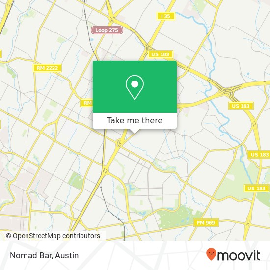 Nomad Bar map