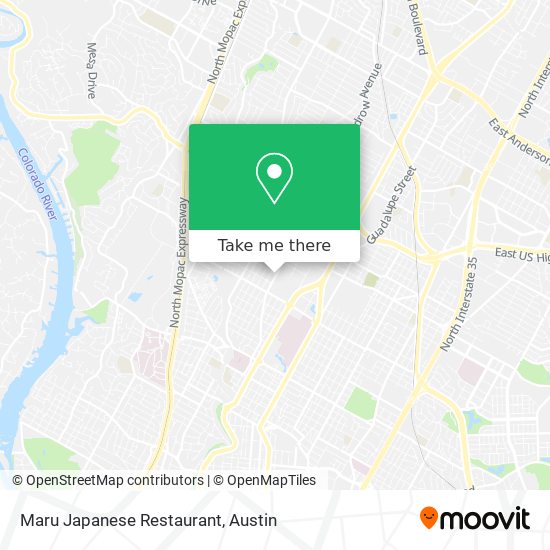 Maru Japanese Restaurant map
