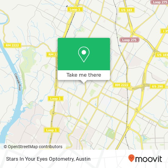 Stars In Your Eyes Optometry map