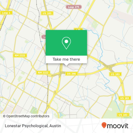 Lonestar Psychological map