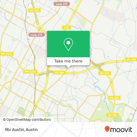 Mapa de Rbi Austin