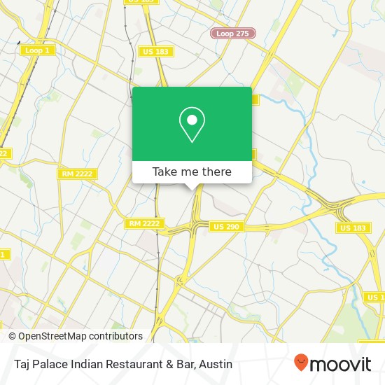 Taj Palace Indian Restaurant & Bar map