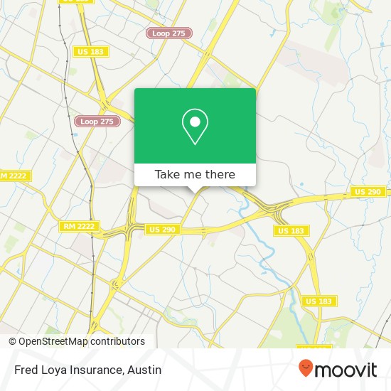 Mapa de Fred Loya Insurance