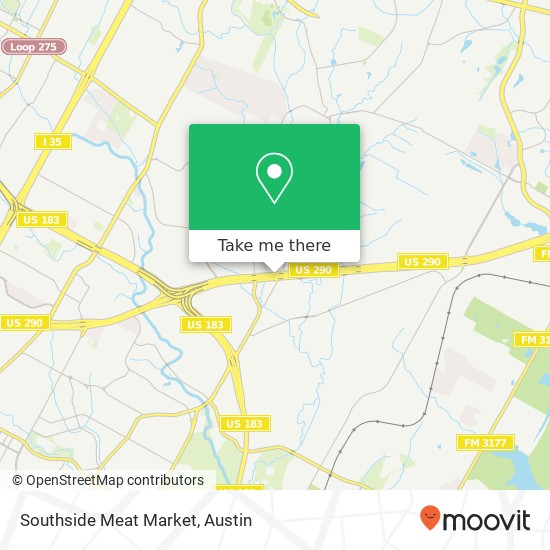 Southside Meat Market map