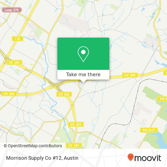 Mapa de Morrison Supply Co #12