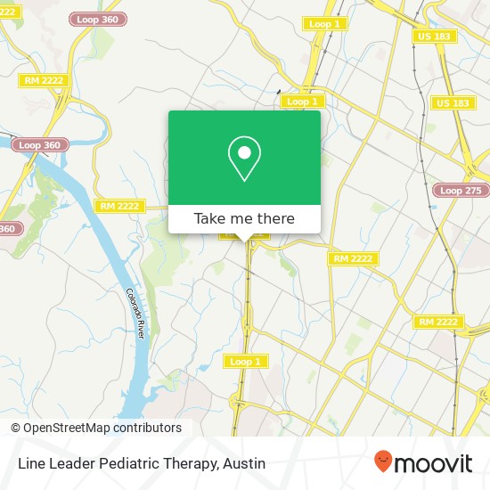 Mapa de Line Leader Pediatric Therapy