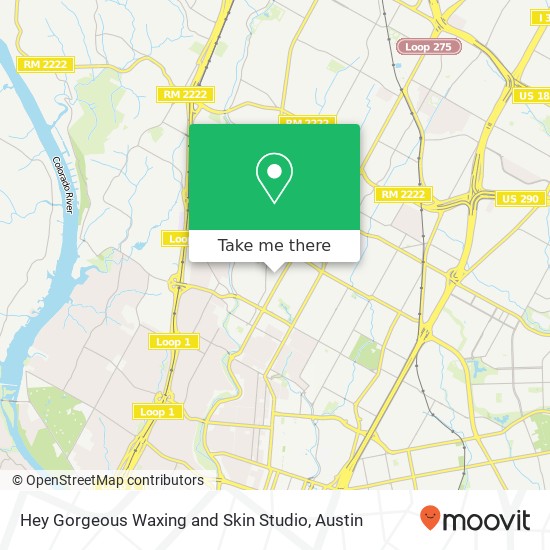 Hey Gorgeous Waxing and Skin Studio map