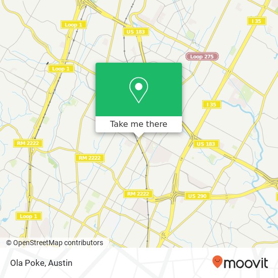 Ola Poke map