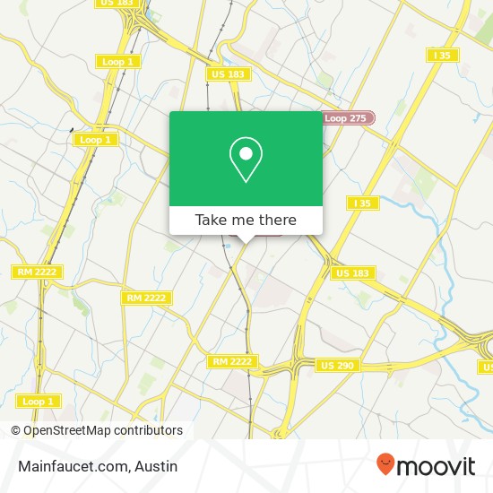 Mainfaucet.com map