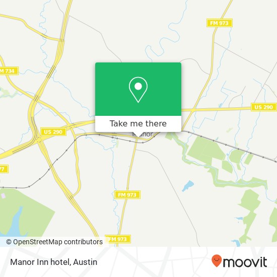 Mapa de Manor Inn hotel