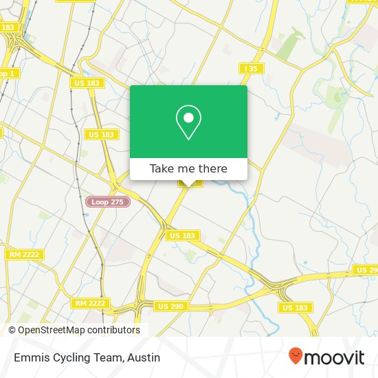 Mapa de Emmis Cycling Team