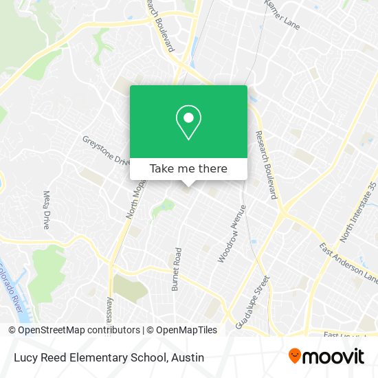 Lucy Reed Elementary School map
