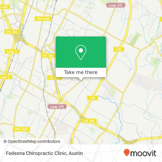 Fedesna Chiropractic Clinic map
