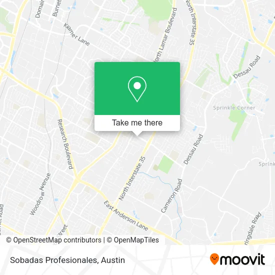 Mapa de Sobadas Profesionales