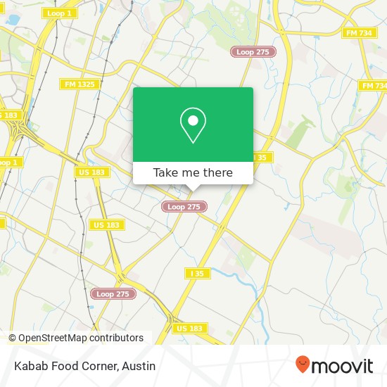 Kabab Food Corner map
