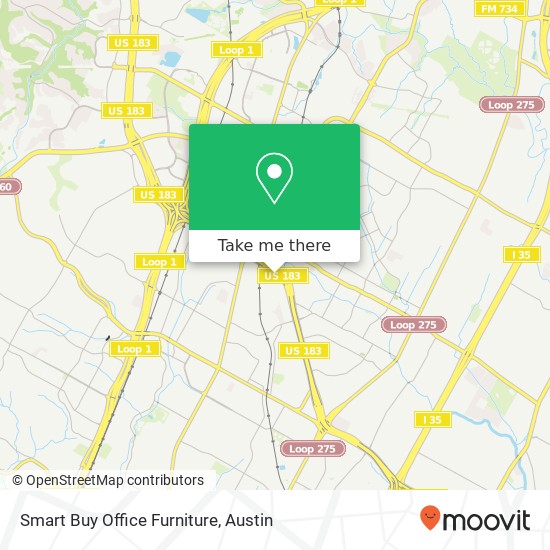 Mapa de Smart Buy Office Furniture