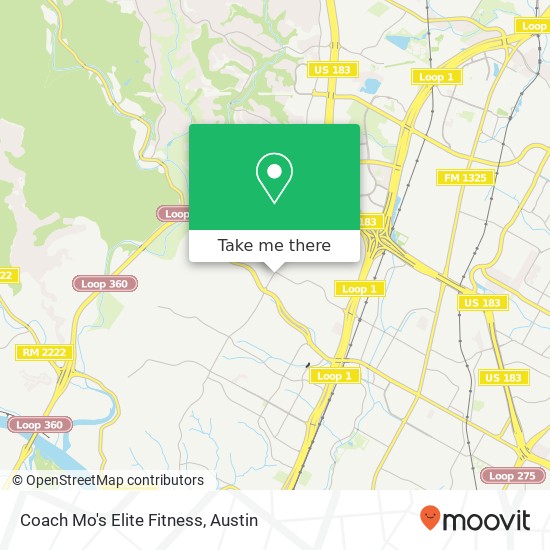 Coach Mo's Elite Fitness map