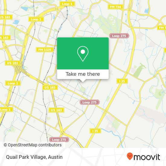 Mapa de Quail Park Village