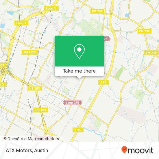 Mapa de ATX Motors