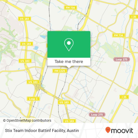 Stix Team Indoor Battinf Facility map