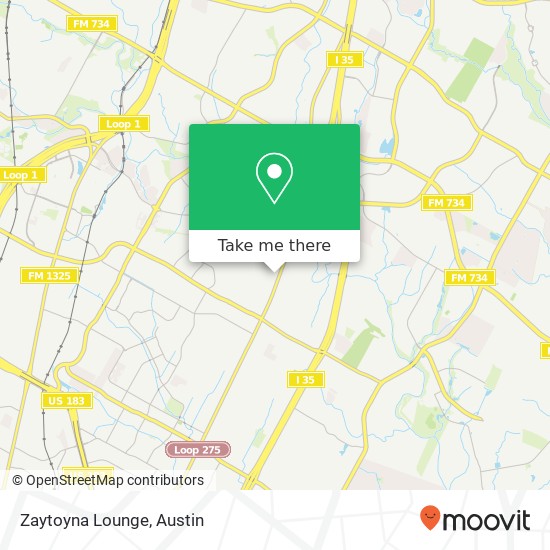 Zaytoyna Lounge map