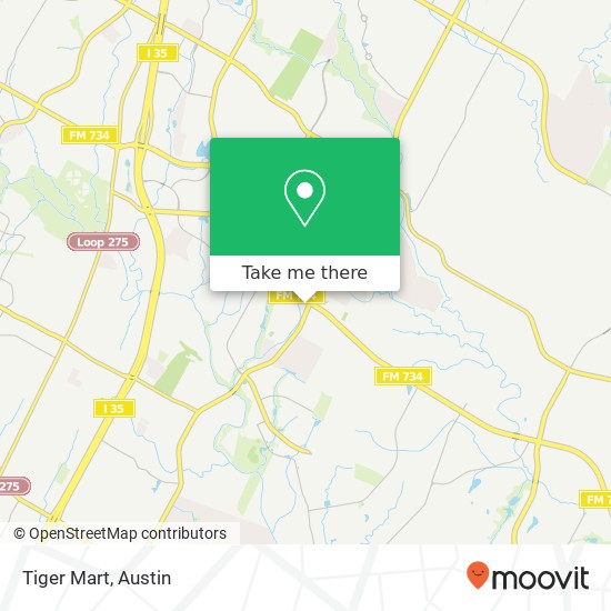 Tiger Mart map