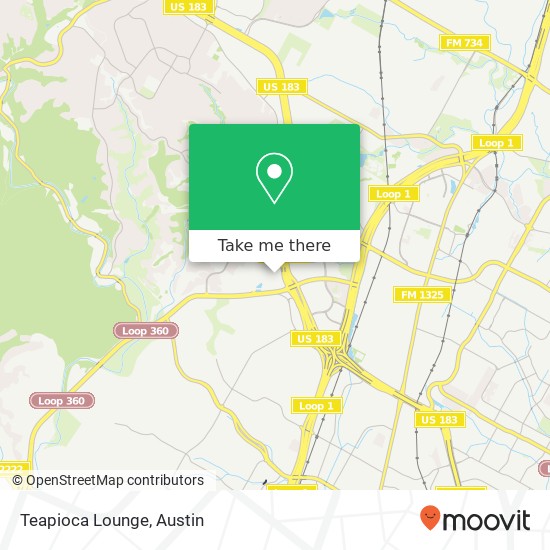 Mapa de Teapioca Lounge