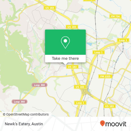 Mapa de Newk's Eatery