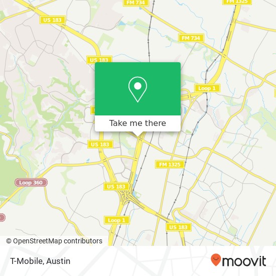Mapa de T-Mobile
