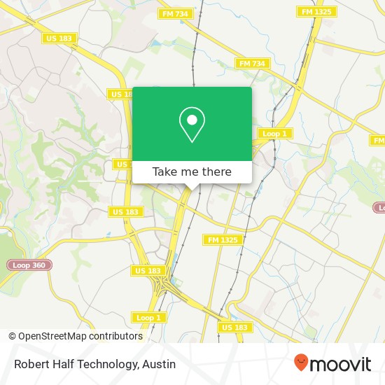 Mapa de Robert Half Technology