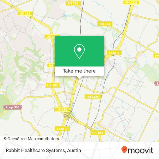 Mapa de Rabbit Healthcare Systems