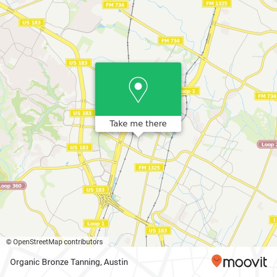 Mapa de Organic Bronze Tanning