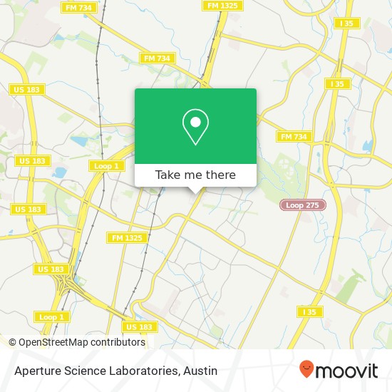 Mapa de Aperture Science Laboratories