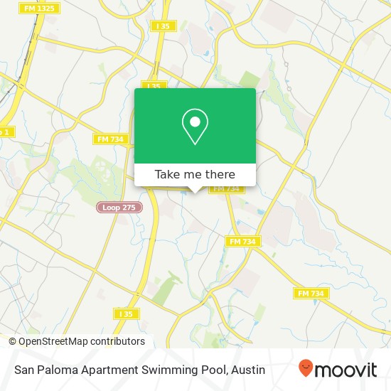 Mapa de San Paloma Apartment Swimming Pool