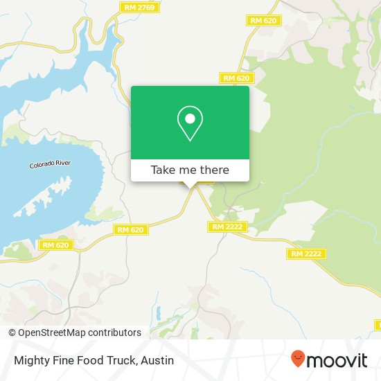 Mapa de Mighty Fine Food Truck