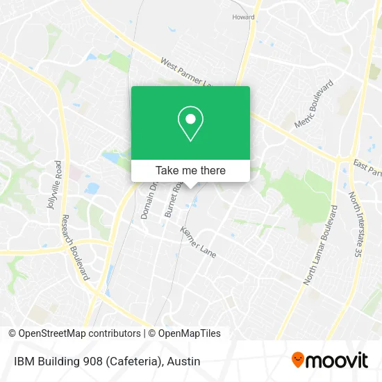 Mapa de IBM Building 908 (Cafeteria)