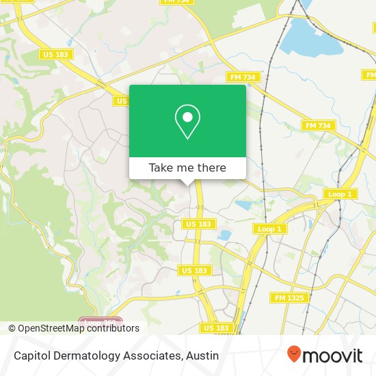 Capitol Dermatology Associates map