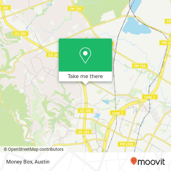 Money Box map