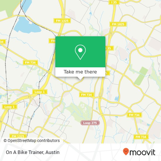 On A Bike Trainer map