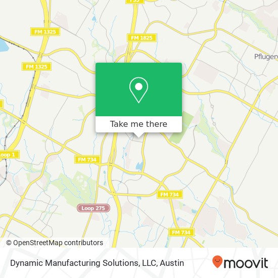 Dynamic Manufacturing Solutions, LLC map