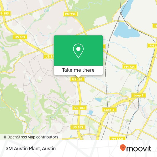 3M Austin Plant map