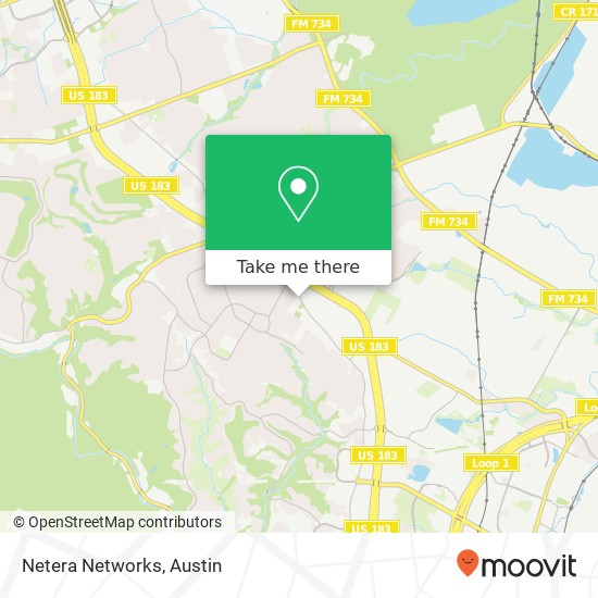 Mapa de Netera Networks