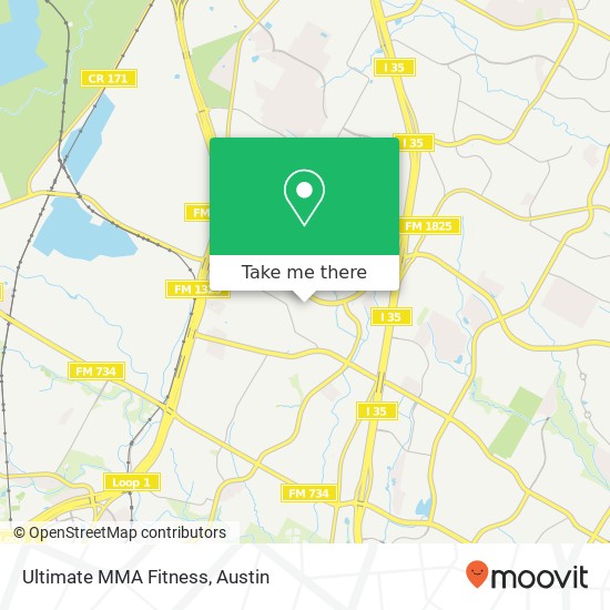 Mapa de Ultimate MMA Fitness