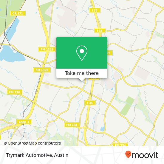 Trymark Automotive map