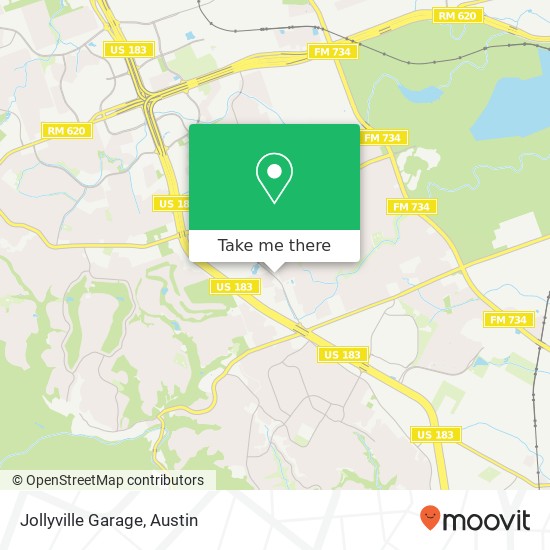 Jollyville Garage map