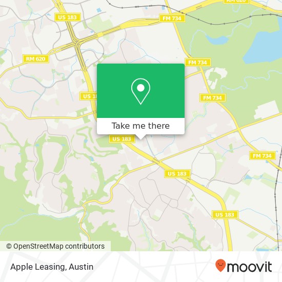 Apple Leasing map