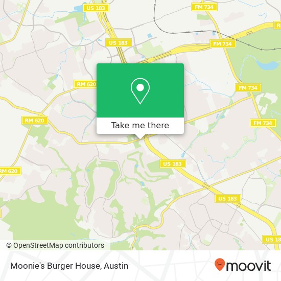 Mapa de Moonie's Burger House