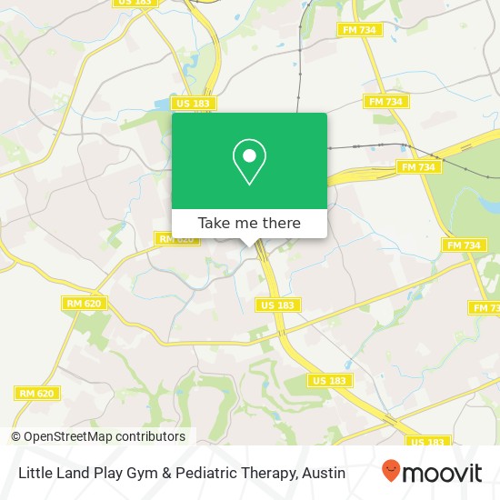 Mapa de Little Land Play Gym & Pediatric Therapy