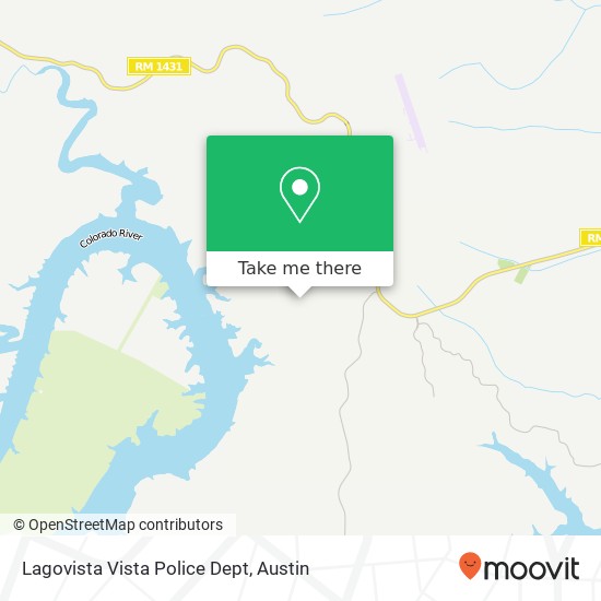 Lagovista Vista Police Dept map